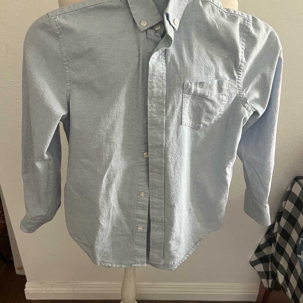 GAP Kids Light Blue Shirt with Label Detail